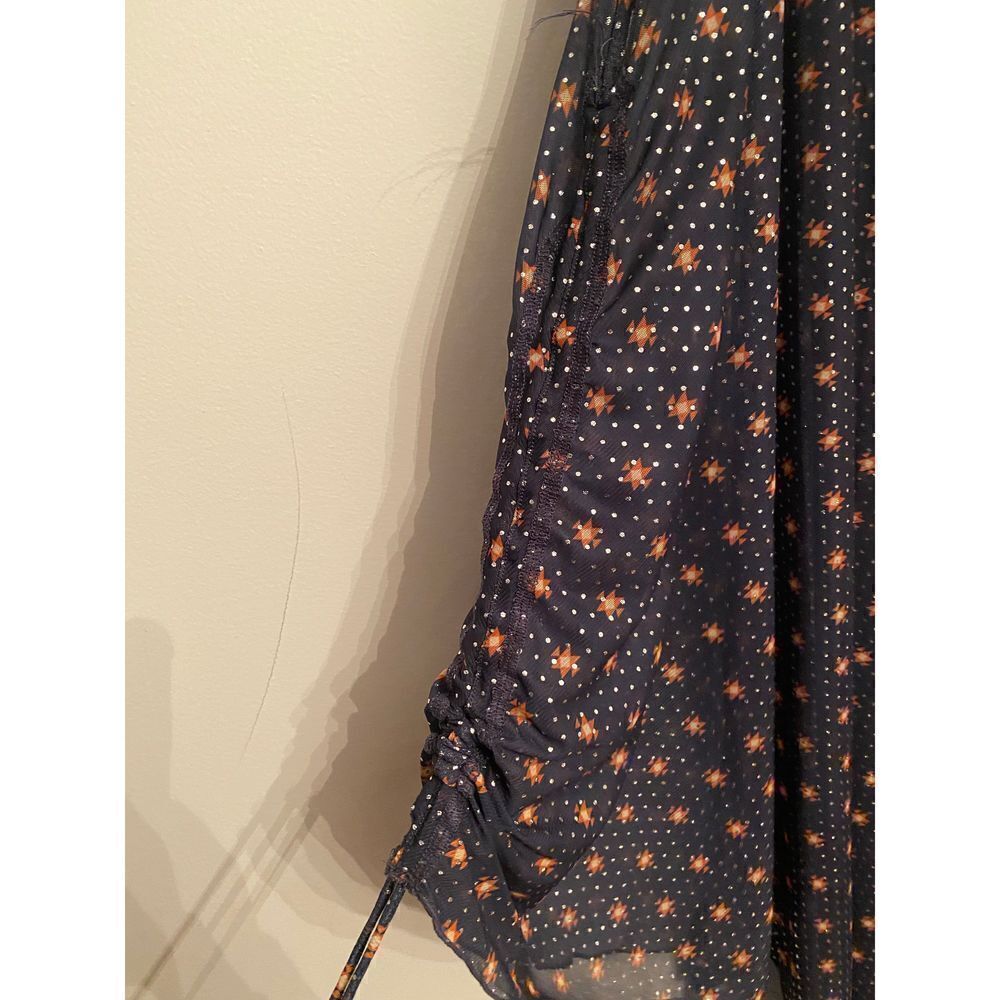 Free People - Kimono dress ruffle v-neck swiming cover up size M/L - Picture 8 of 14